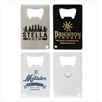 HST21811M Credit Card Bottle Opener With Magnet And Custom Imprint